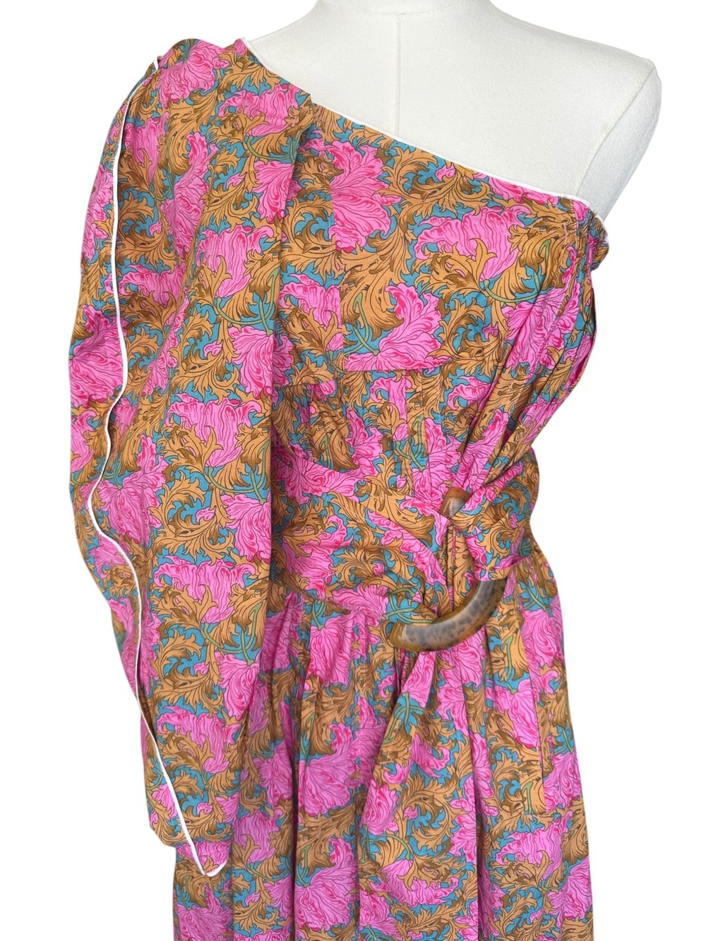 Nackiyé Artemisia Dress in Iris Pink FR:38 US:6 Medium - Picture 4 of 13